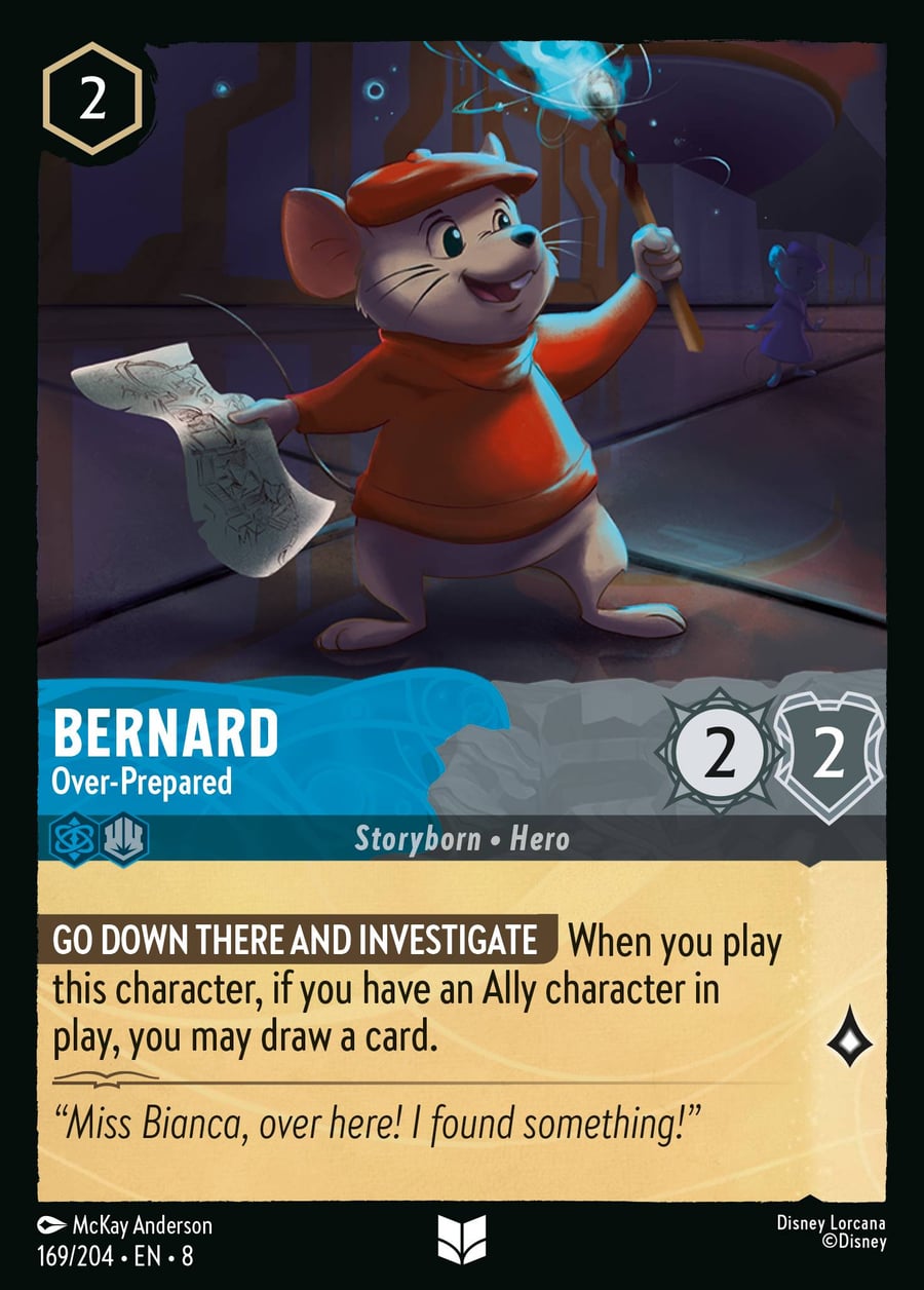 Bernard - Over-Prepared card art