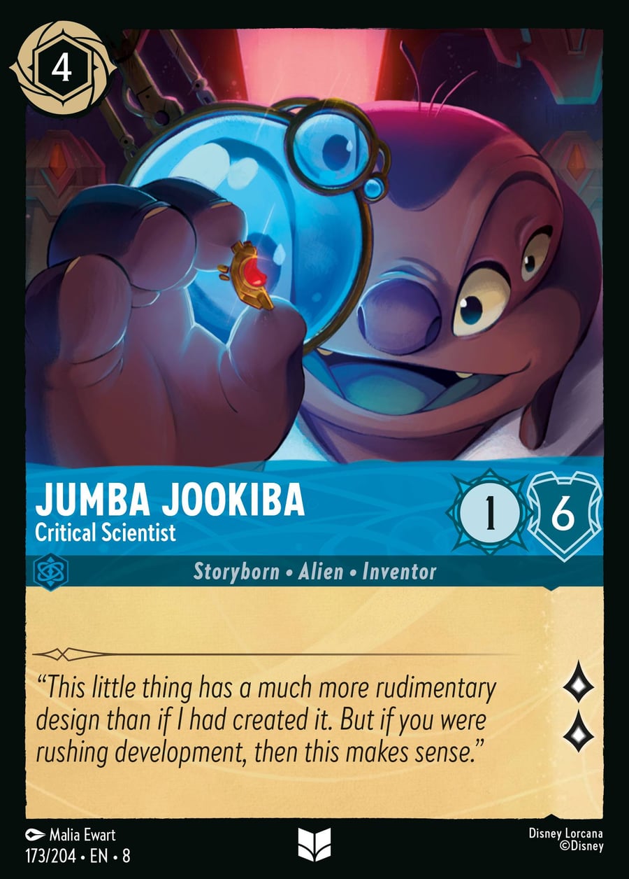 Jumba Jookiba - Critical Scientist card art