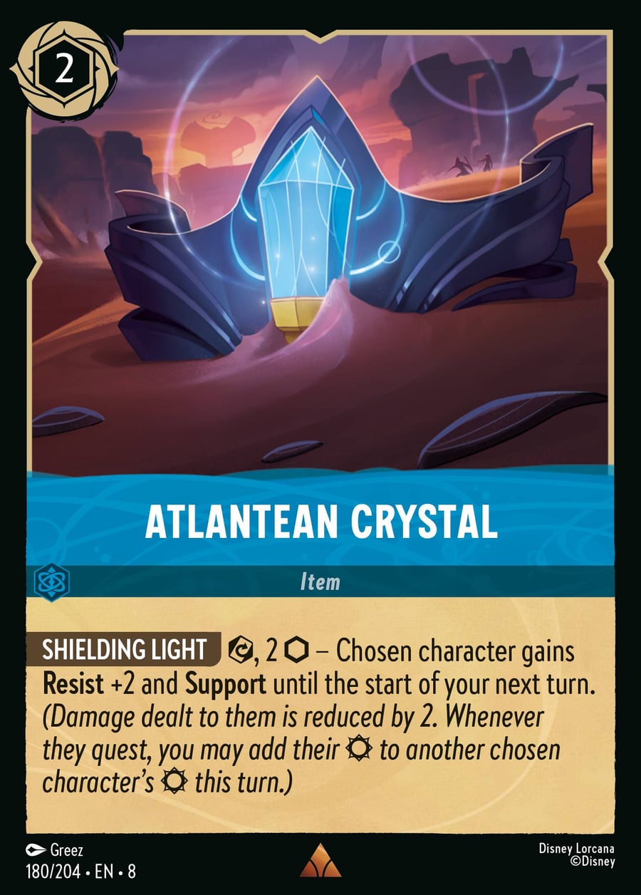 Atlantean Crystal card art
