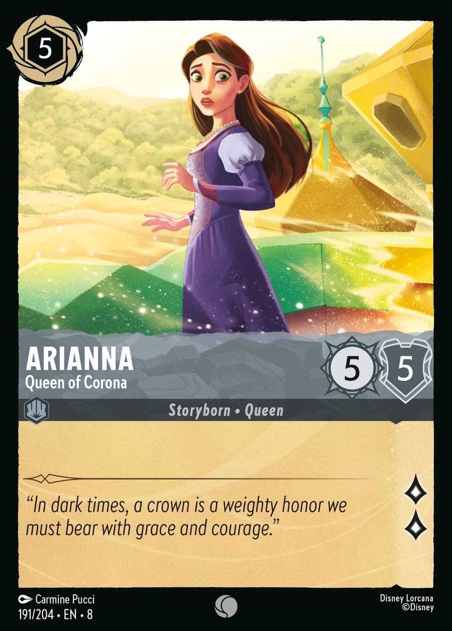 Arianna - Queen of Corona card art