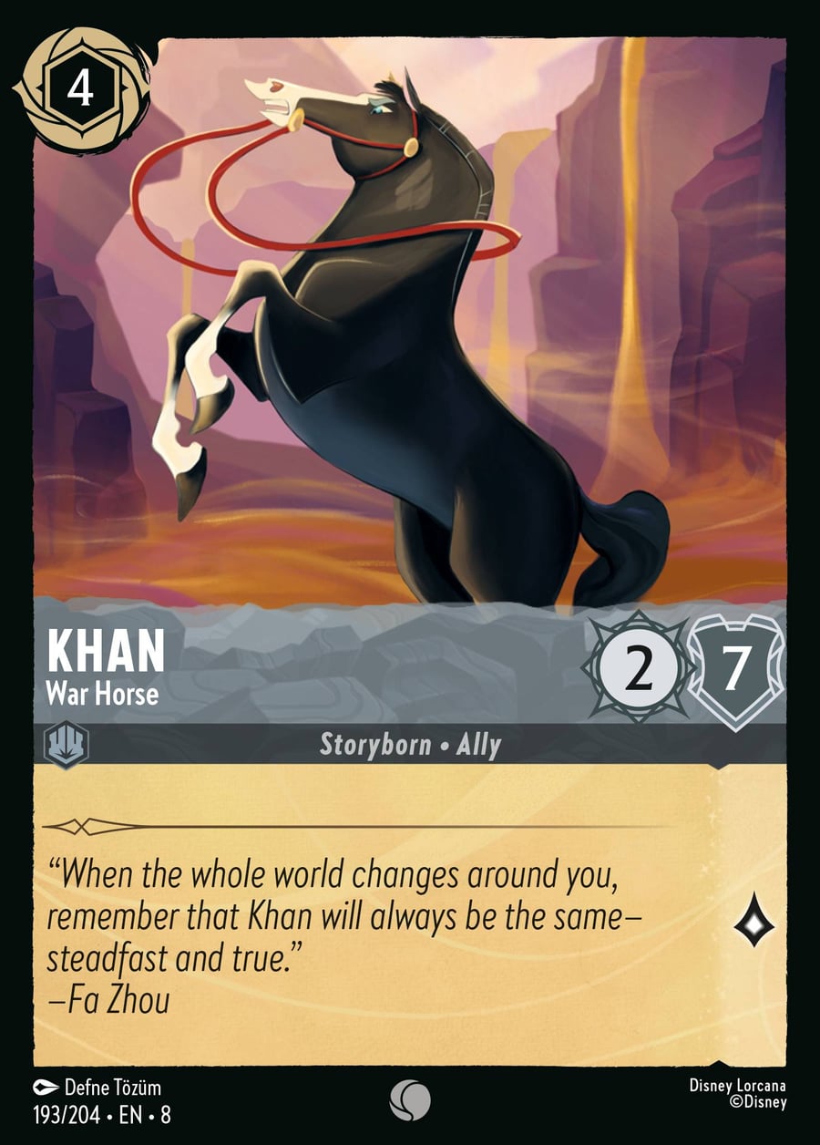 Khan - War Horse card art