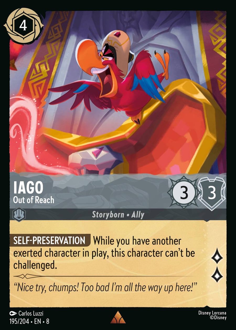 Iago - Out of Reach card art