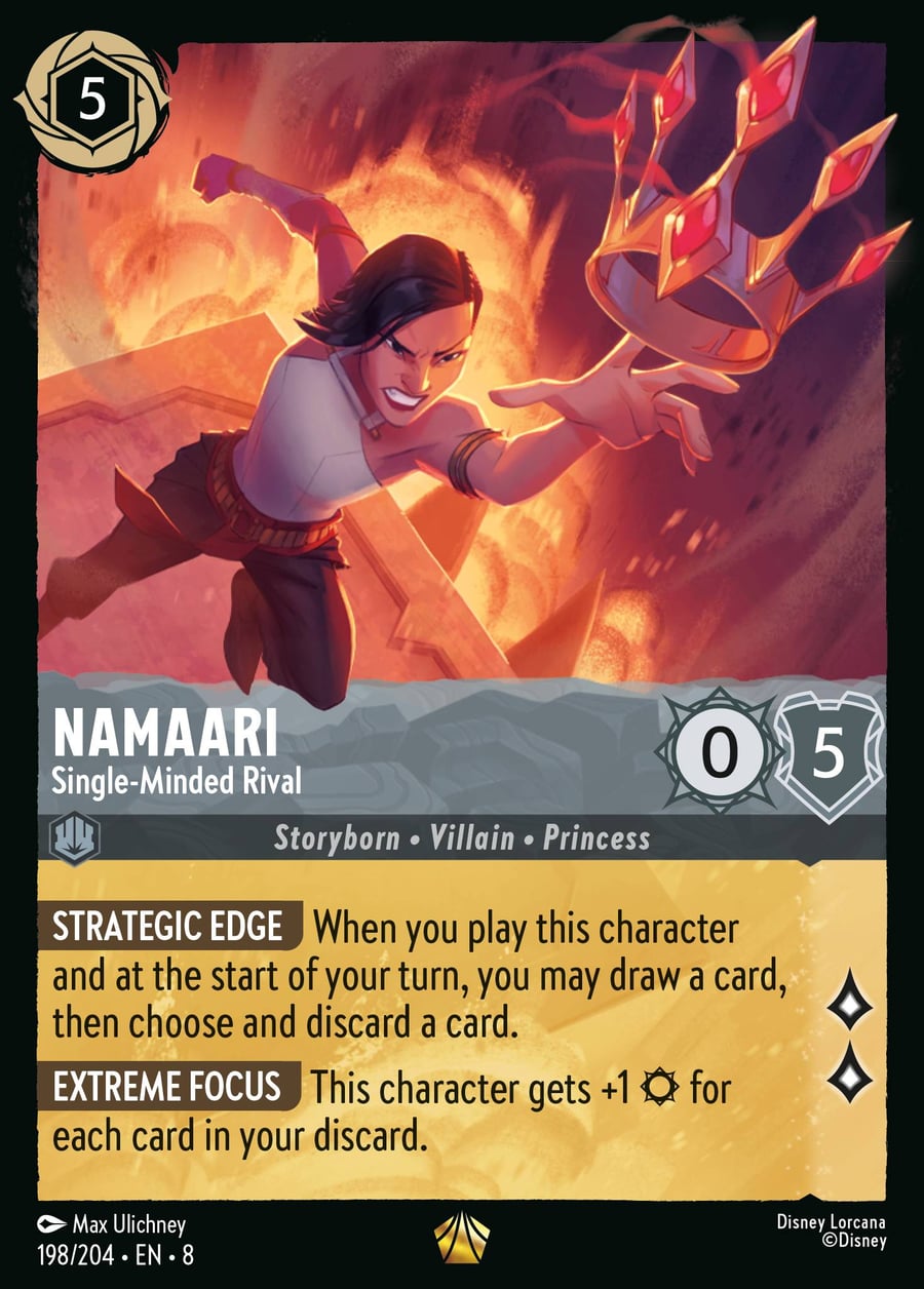 Namaari - Single-Minded Rival card art