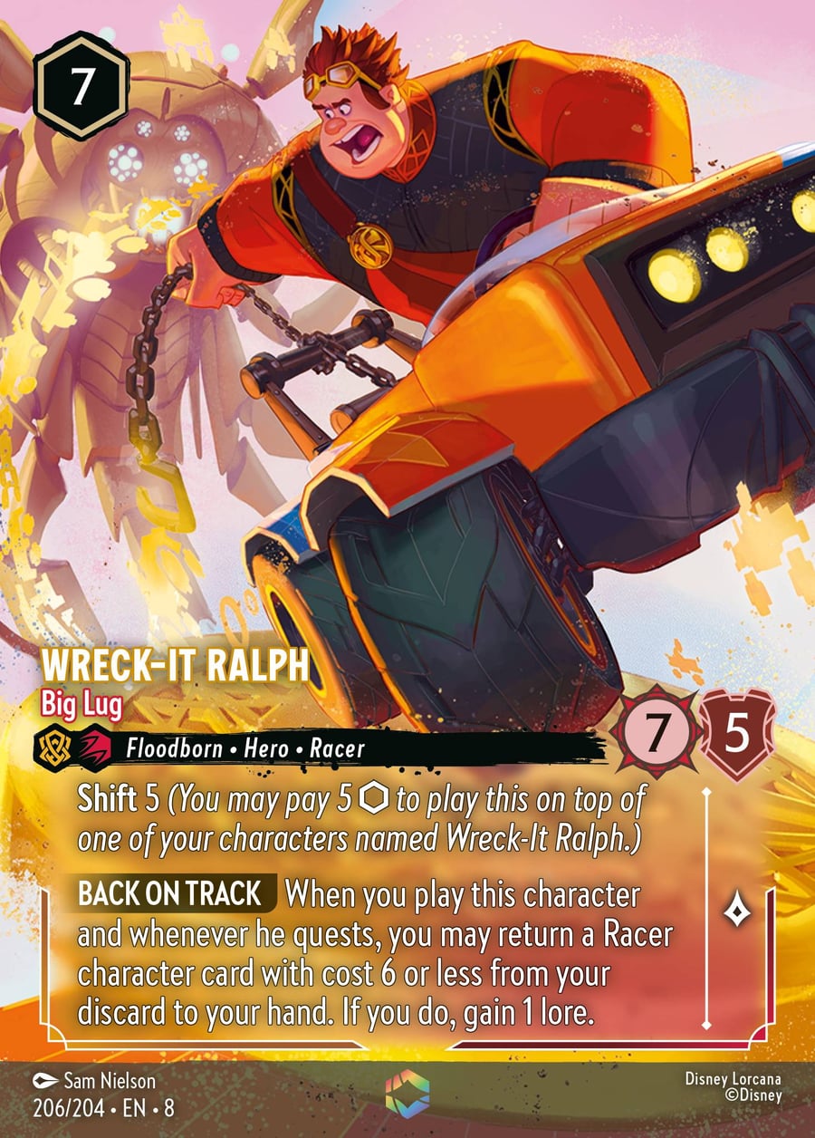 Wreck-It Ralph - Big Lug card art