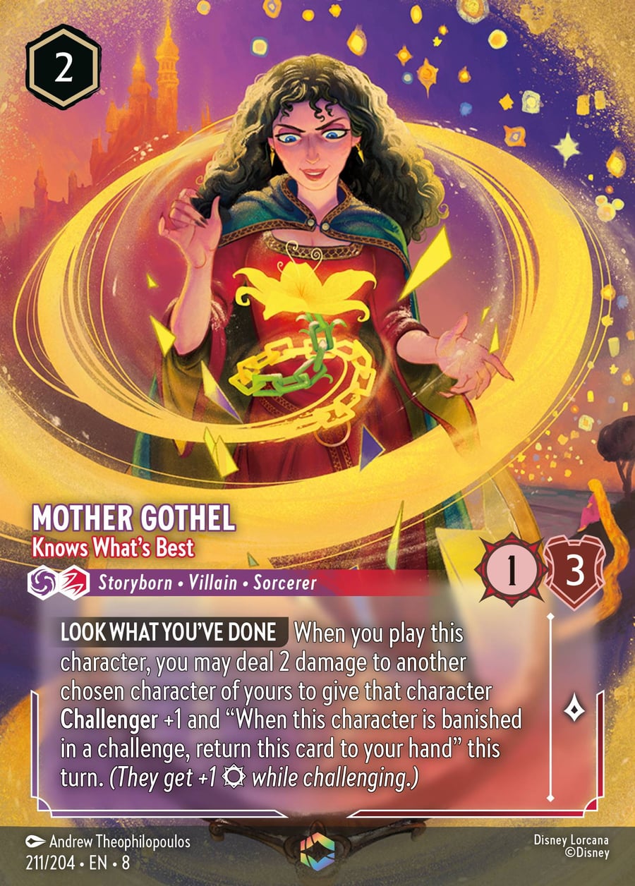 Mother Gothel - Knows What's Best card art