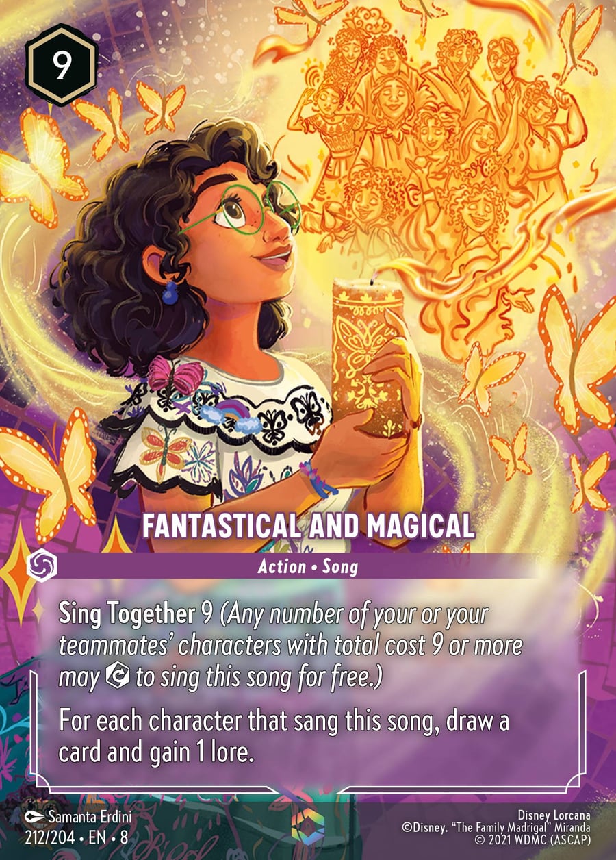 Fantastical and Magical card art