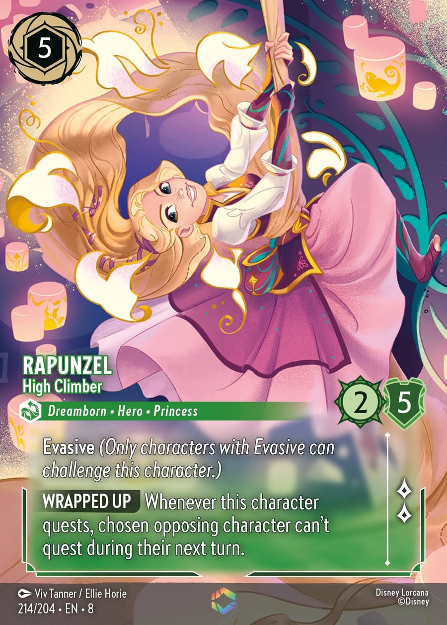 Rapunzel - High Climber card art