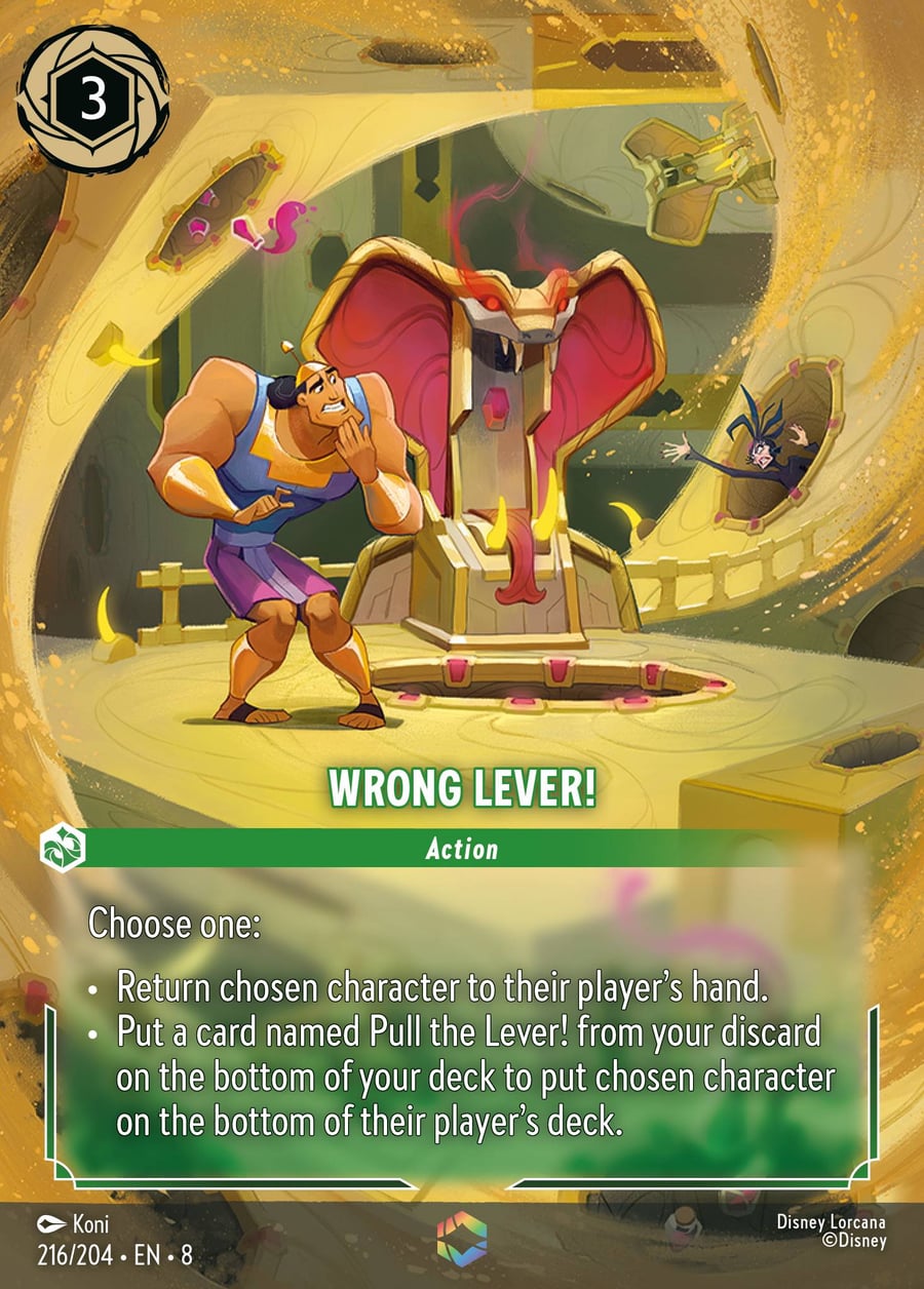 Wrong Lever! card art