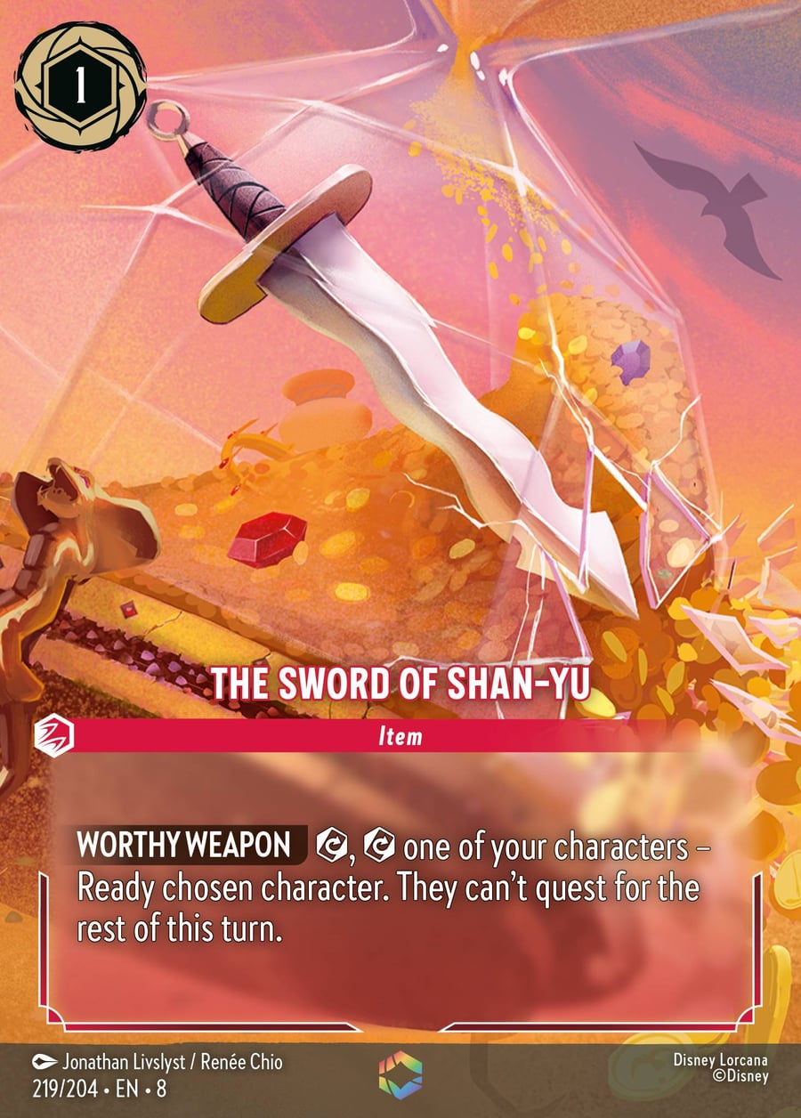 The Sword of Shan-Yu card art