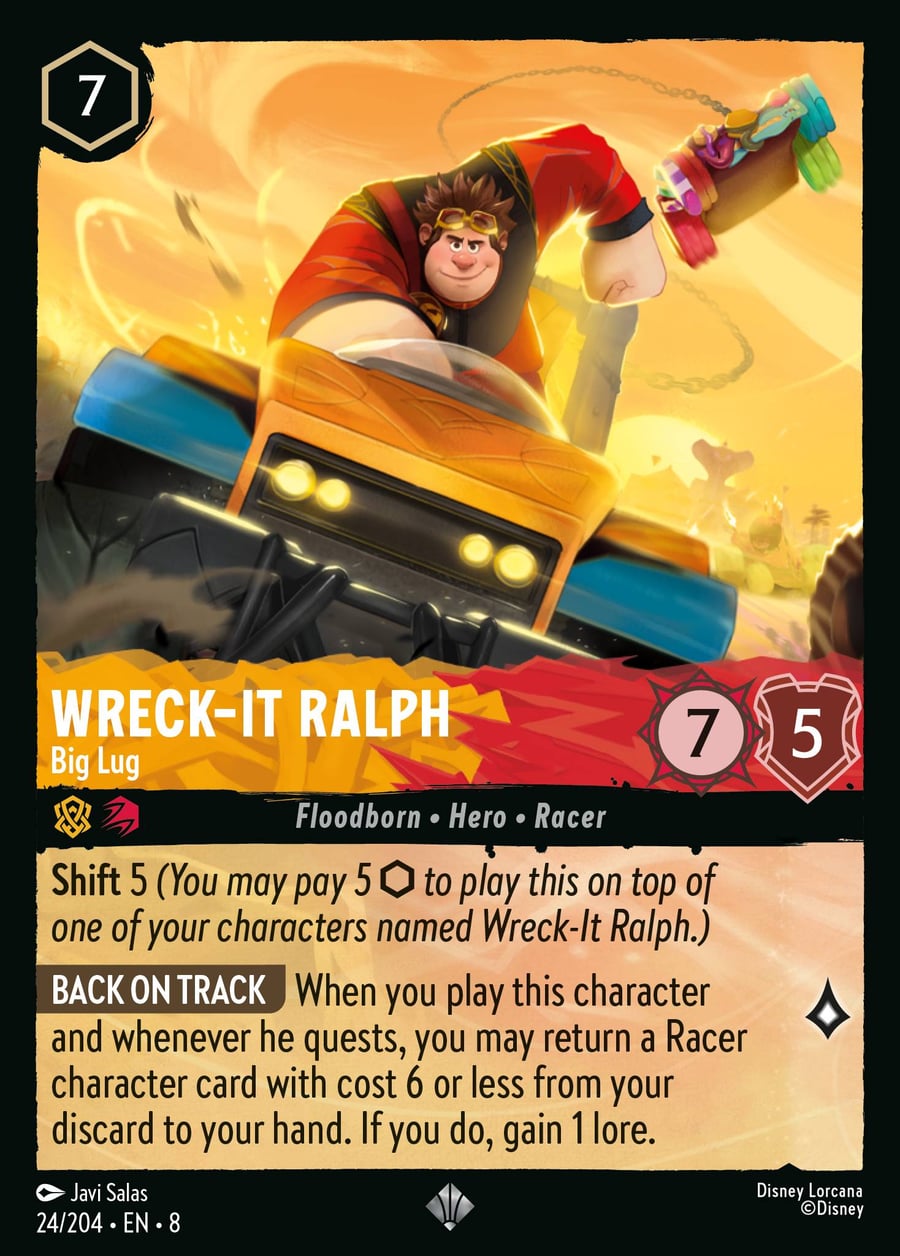 Wreck-It Ralph - Big Lug card art