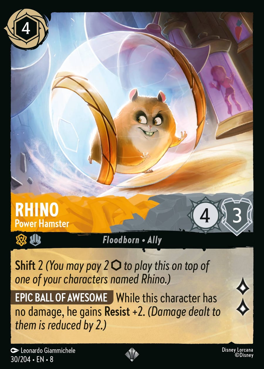 Rhino - Power Hamster card art