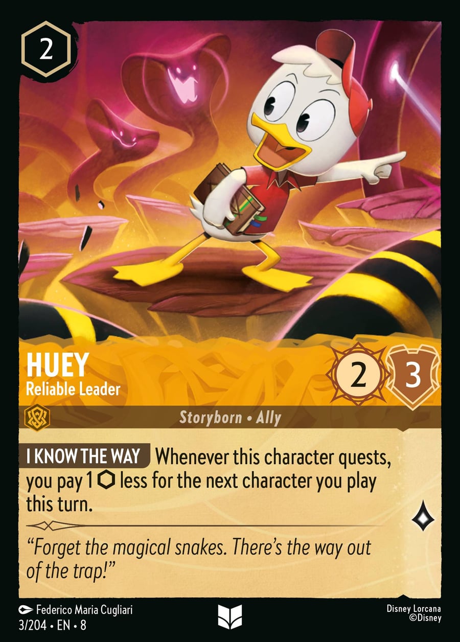 Huey - Reliable Leader card art