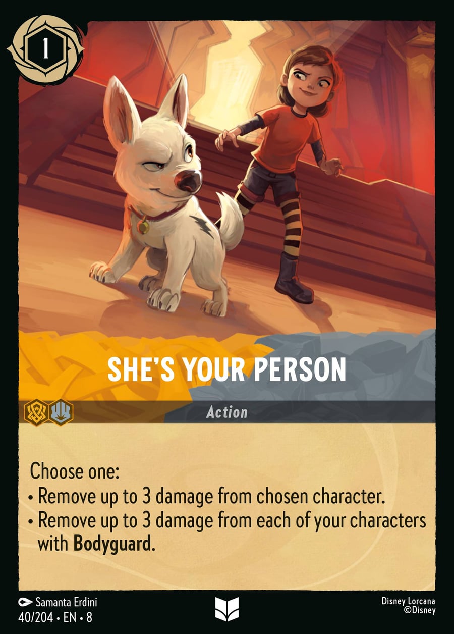 She's Your Person card art
