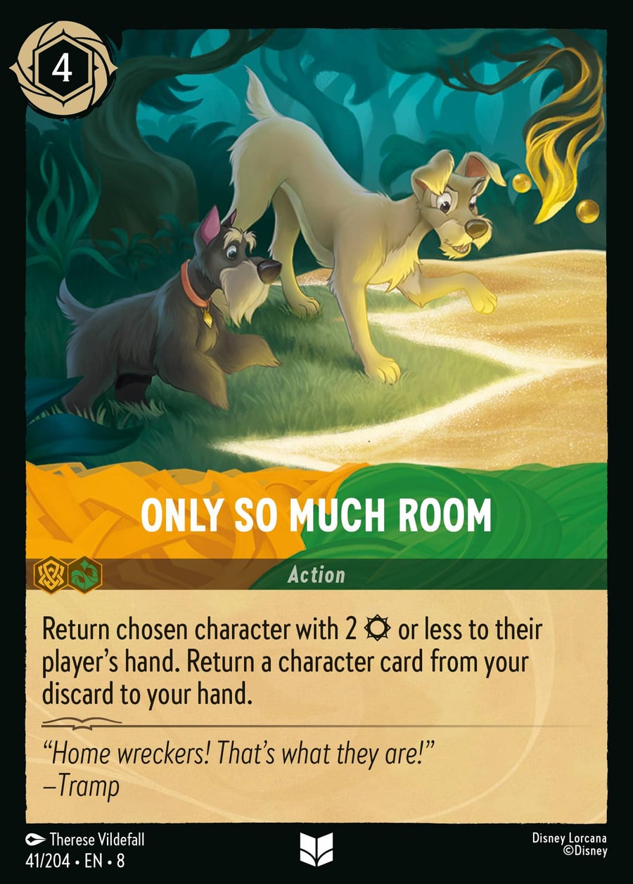 Only So Much Room card art