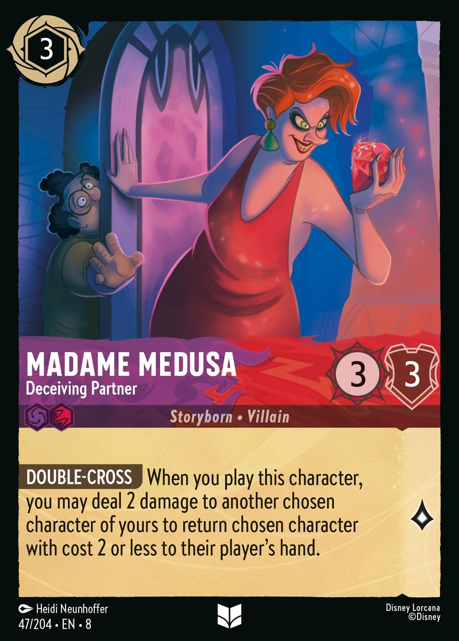 Madame Medusa - Deceiving Partner card art