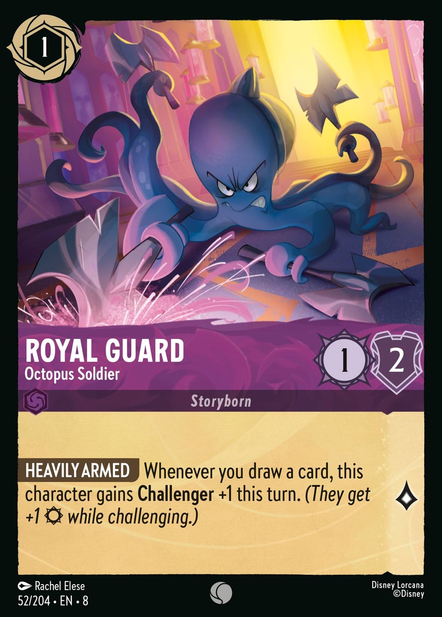 Royal Guard - Octopus Soldier card art