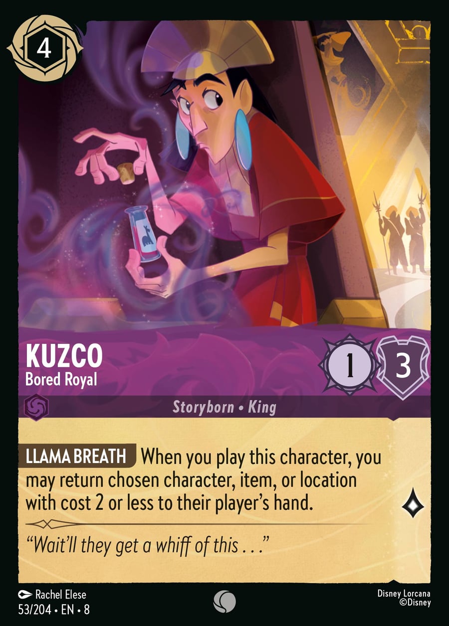 Kuzco - Bored Royal card art