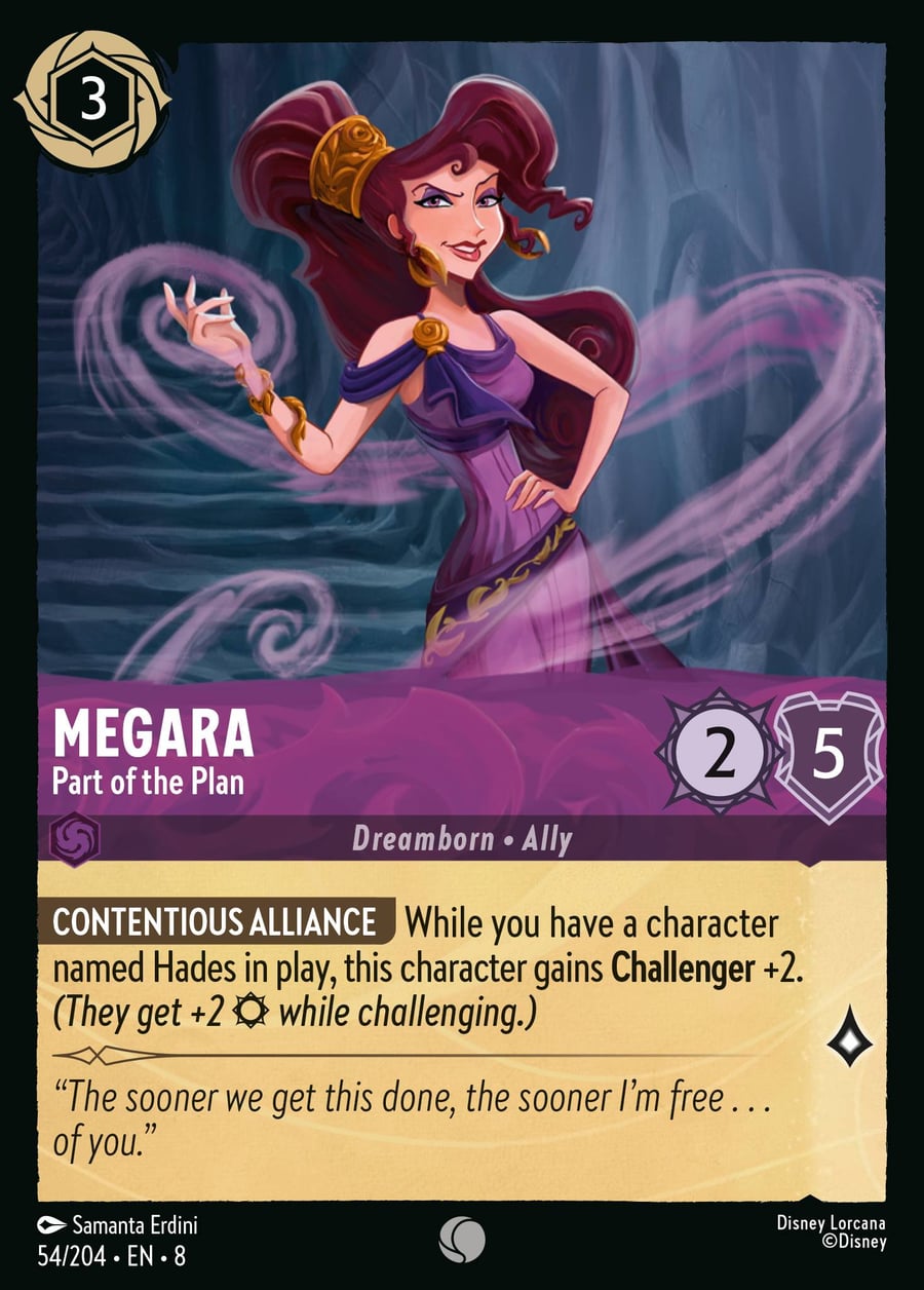 Megara - Part of the Plan card art