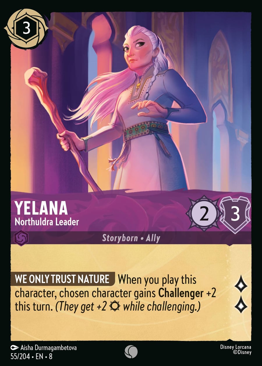 Yelana - Northuldra Leader card art