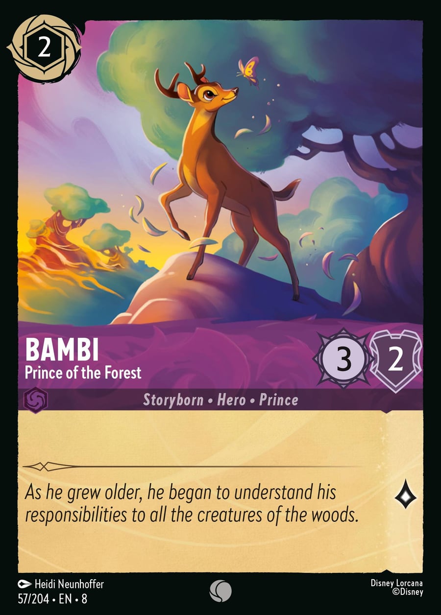 Bambi - Prince of the Forest card art