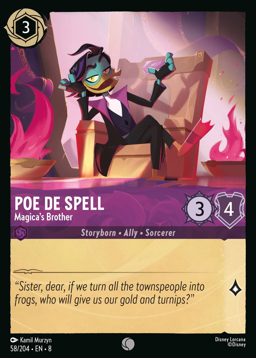 Poe De Spell - Magica's Brother card art