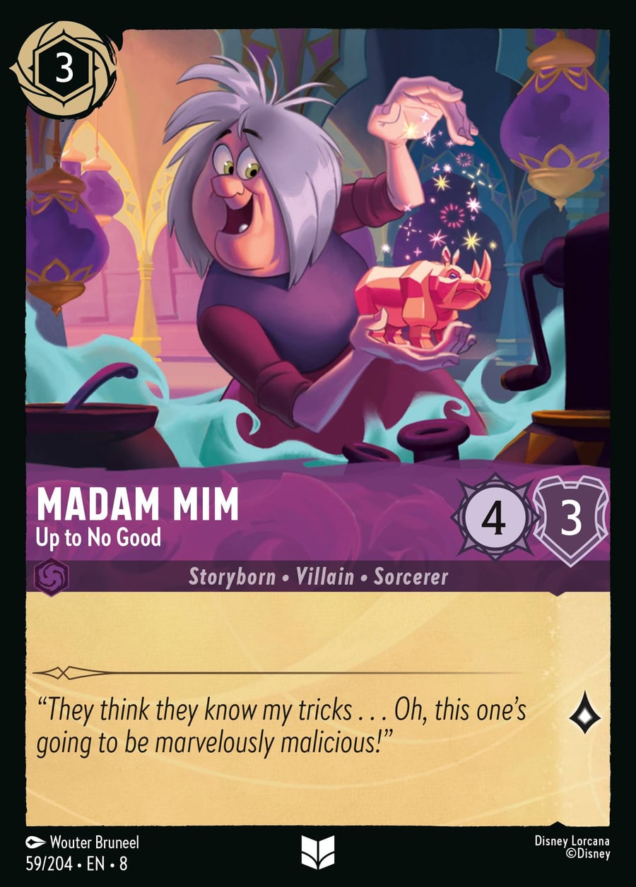 Madam Mim - Up to No Good card art