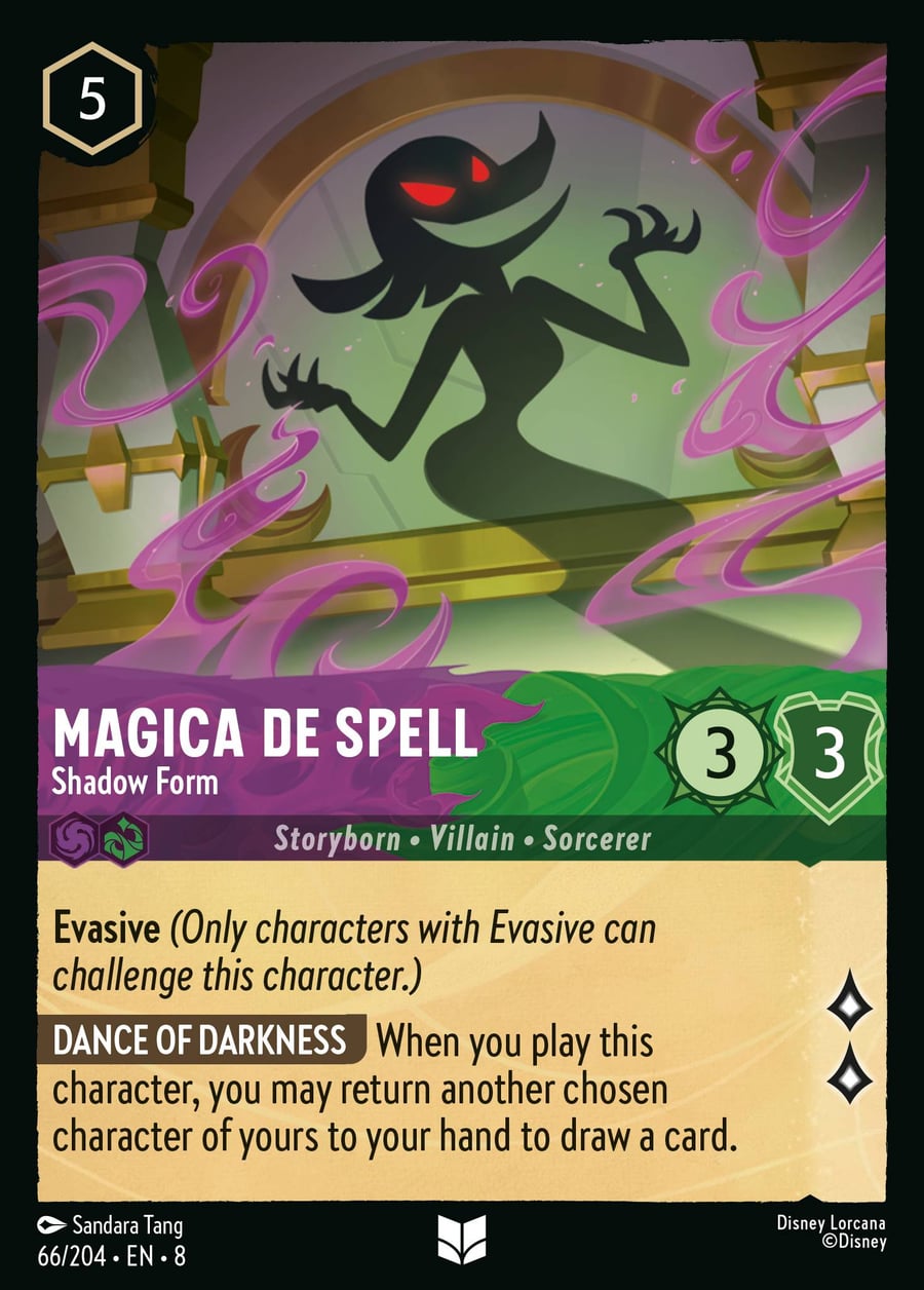 Magica De Spell - Shadow Form card art