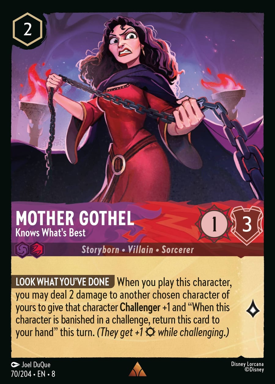 Mother Gothel - Knows What's Best card art