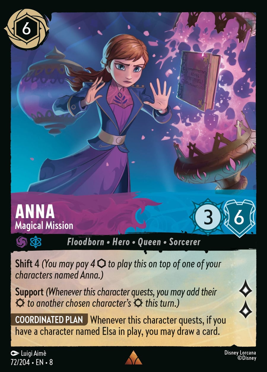 Anna - Magical Mission card art
