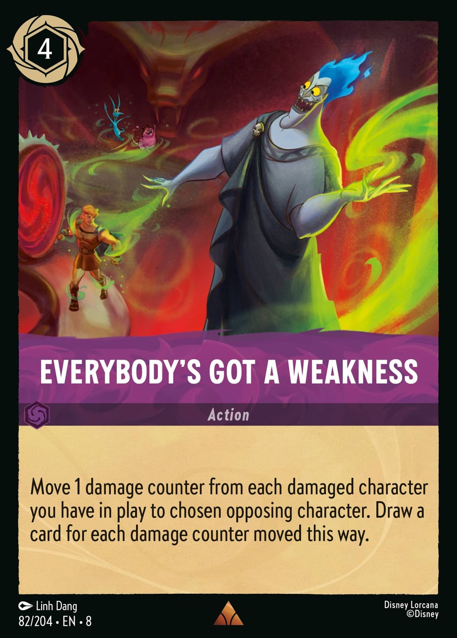 Everybody's Got a Weakness card art