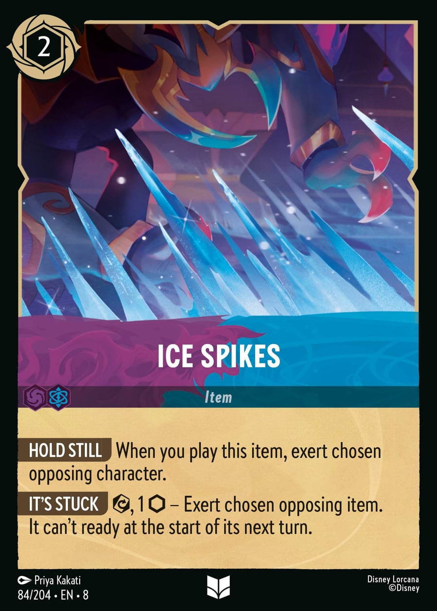 Ice Spikes card art