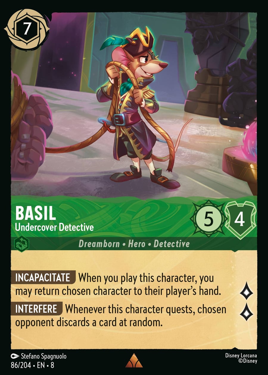 Basil - Undercover Detective card art