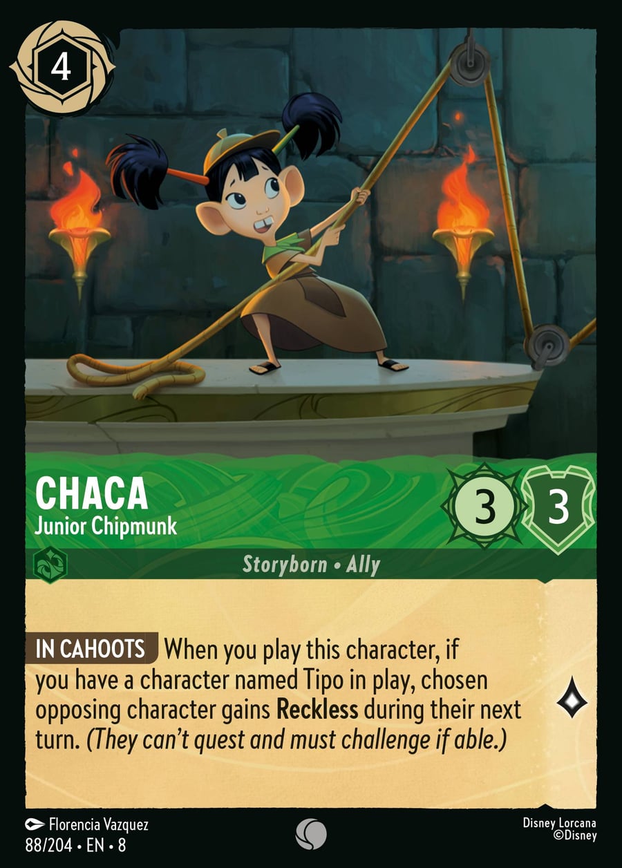 Chaca - Junior Chipmunk card art