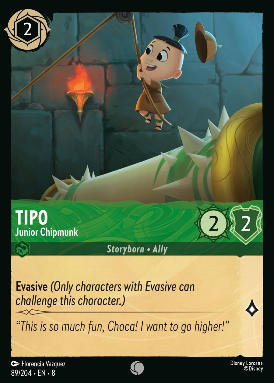 Tipo - Junior Chipmunk card art