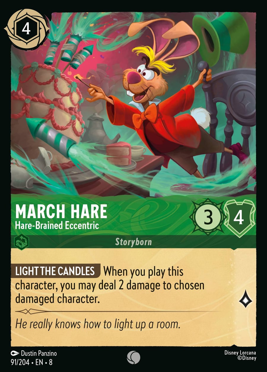 March Hare - Hare-Brained Eccentric card art