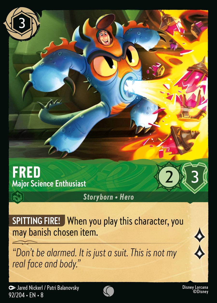 Fred - Major Science Enthusiast card art