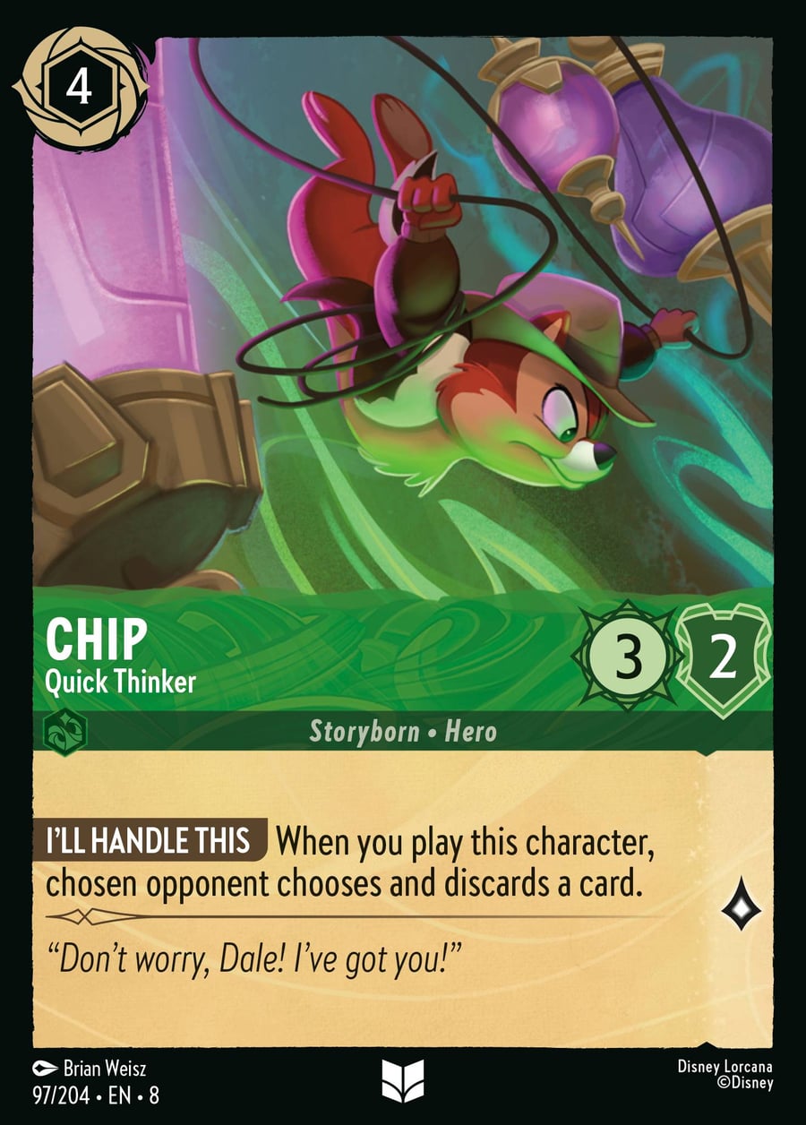 Chip - Quick Thinker card art