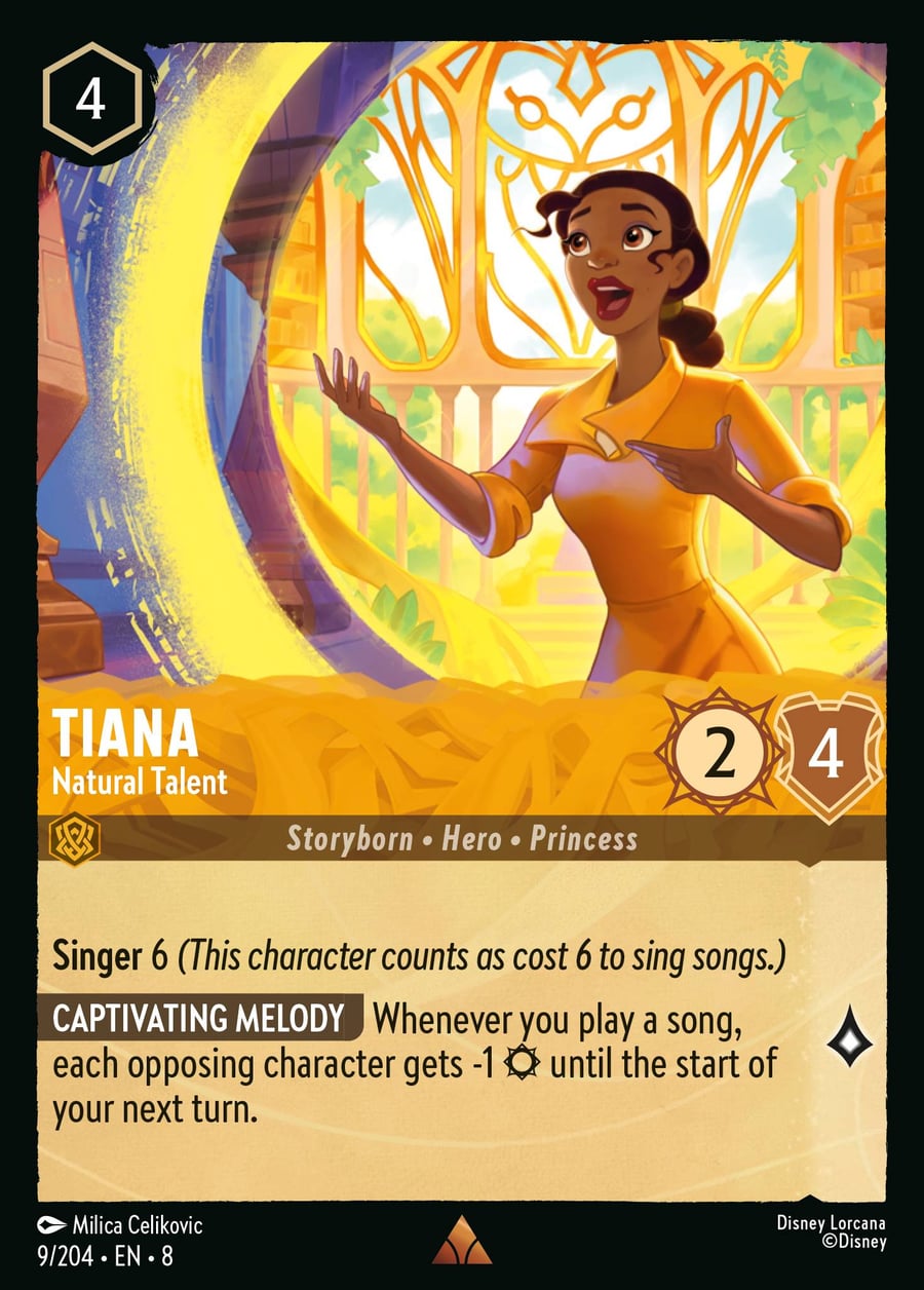 Tiana - Natural Talent card art