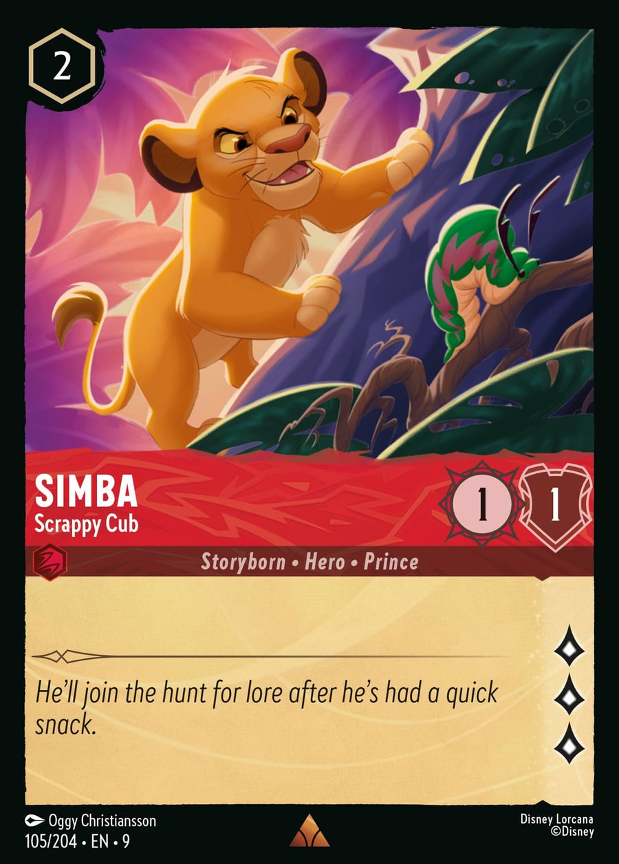Simba - Scrappy Cub card art