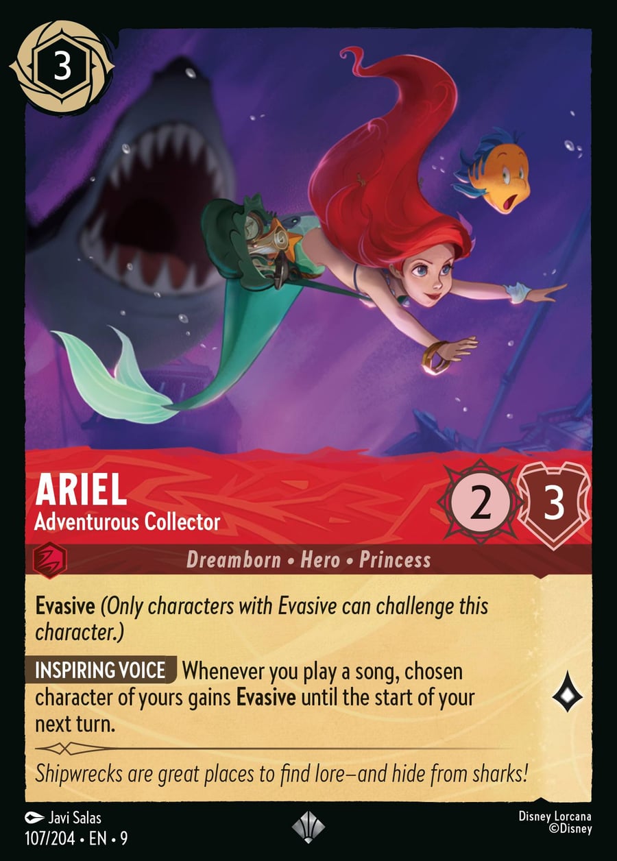 Ariel - Adventurous Collector card art