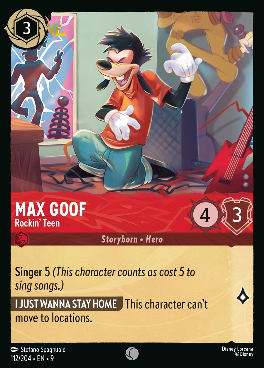 Max Goof - Rockin' Teen card art