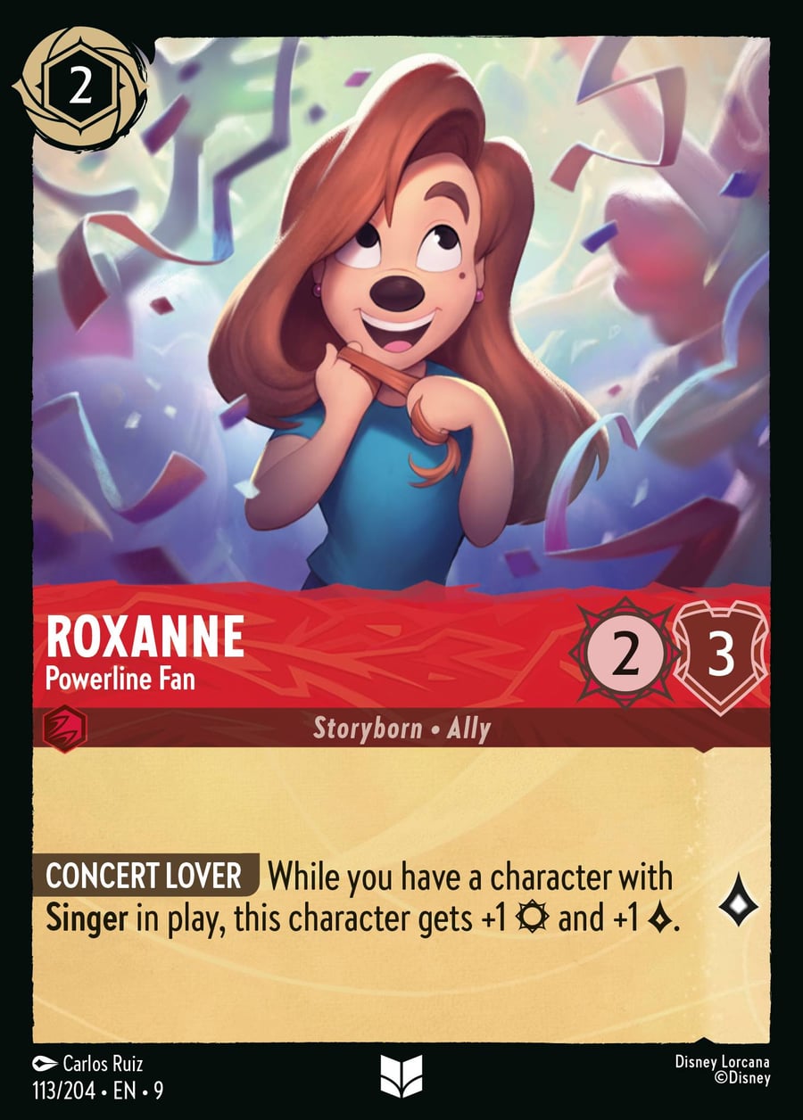 Roxanne - Powerline Fan card art