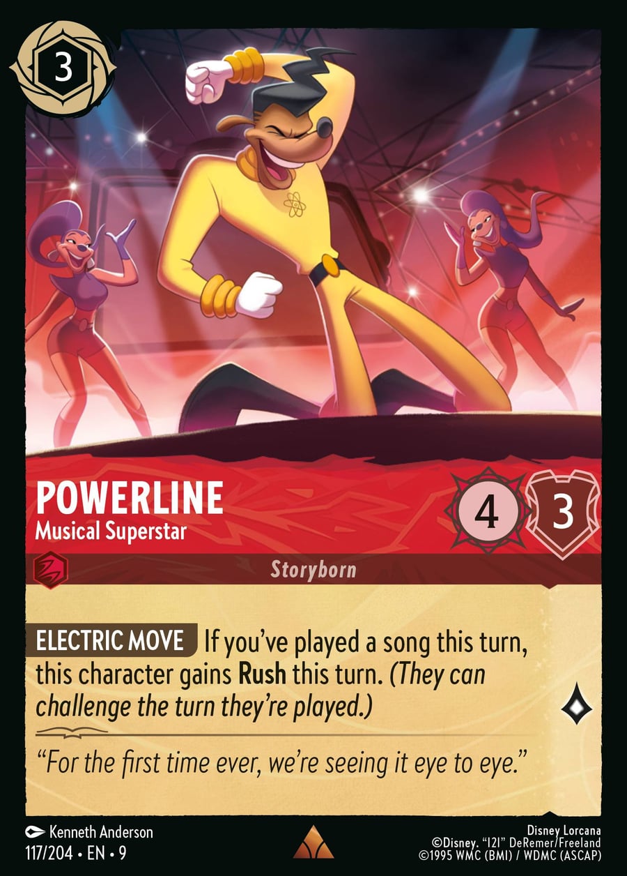 Powerline - Musical Superstar card art