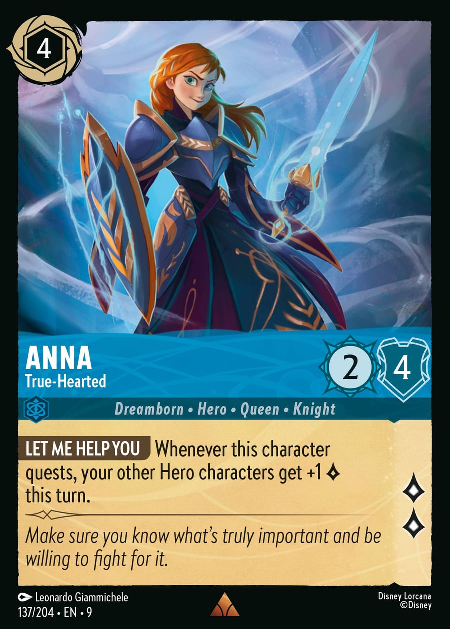 Anna - True-Hearted card art