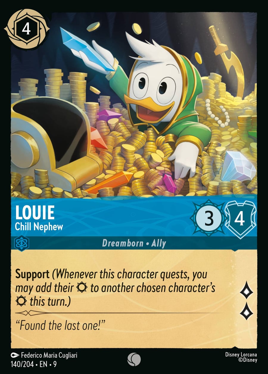 Louie - Chill Nephew card art