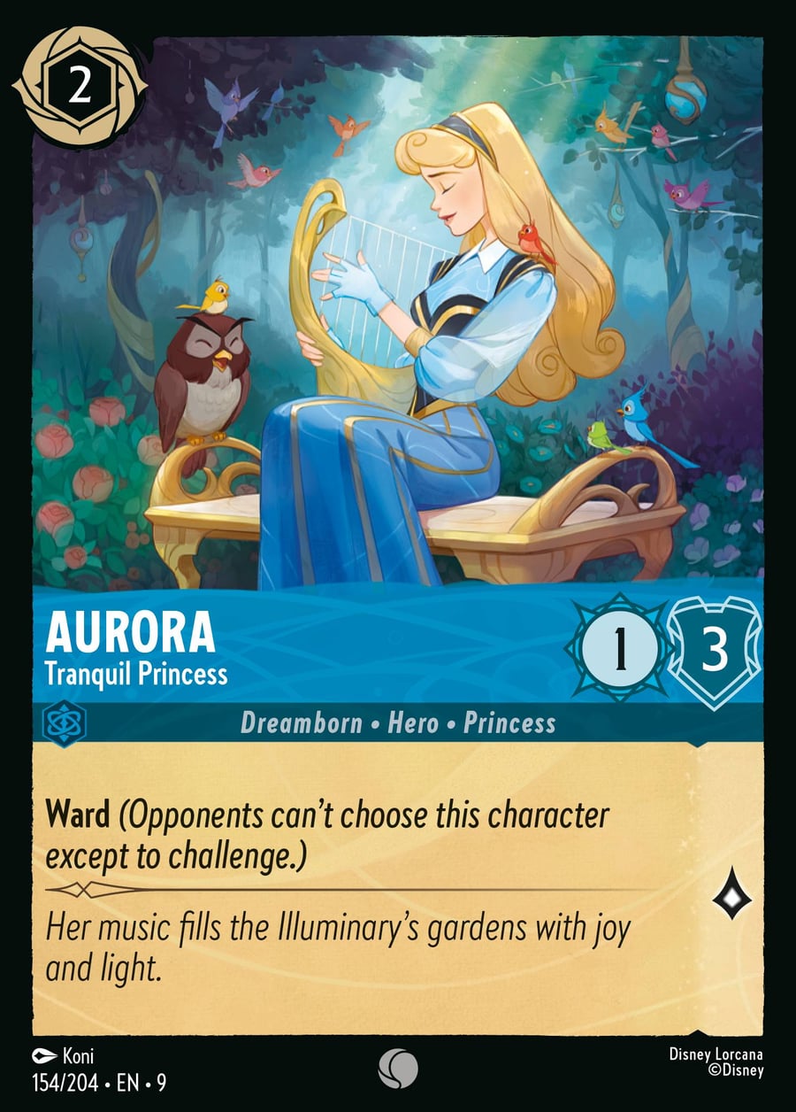 Aurora - Tranquil Princess card art