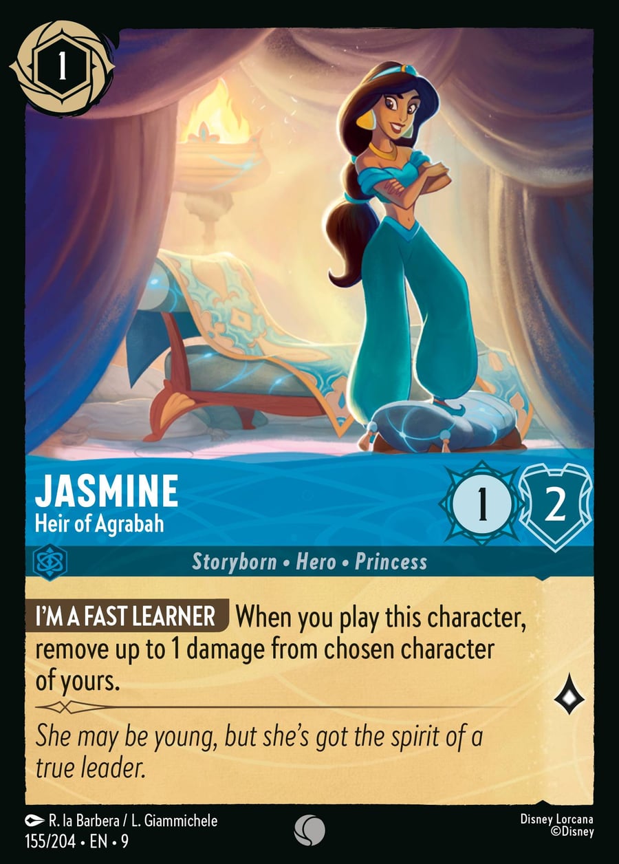 Jasmine - Heir of Agrabah card art