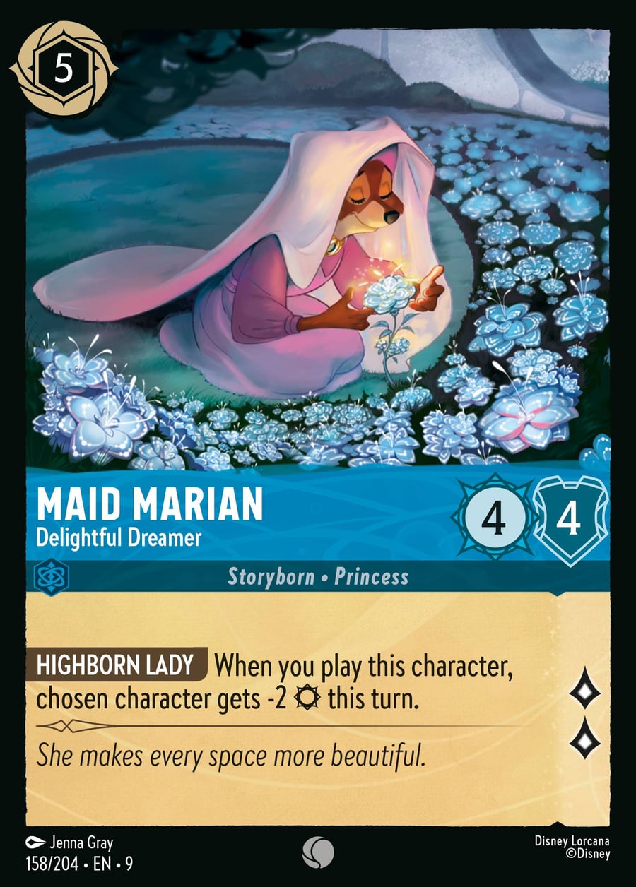 Maid Marian - Delightful Dreamer card art