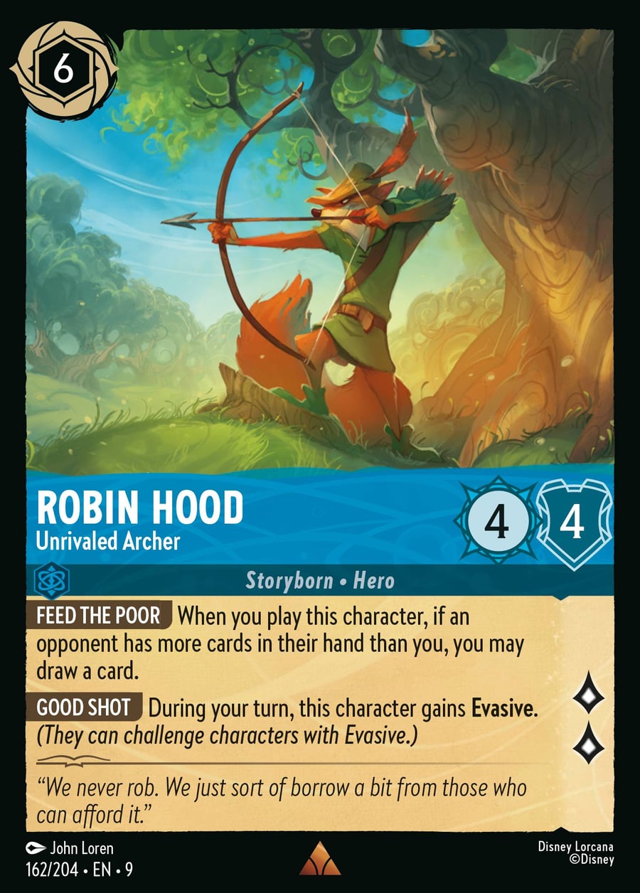 Robin Hood - Unrivaled Archer card art
