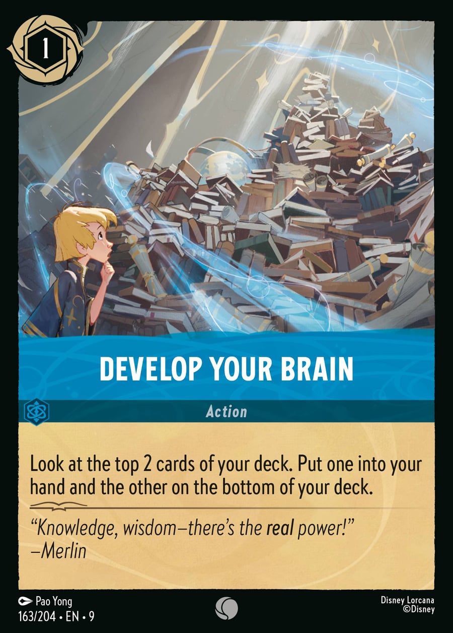 Develop Your Brain card art
